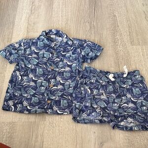 Tropical Leaf Boys Set